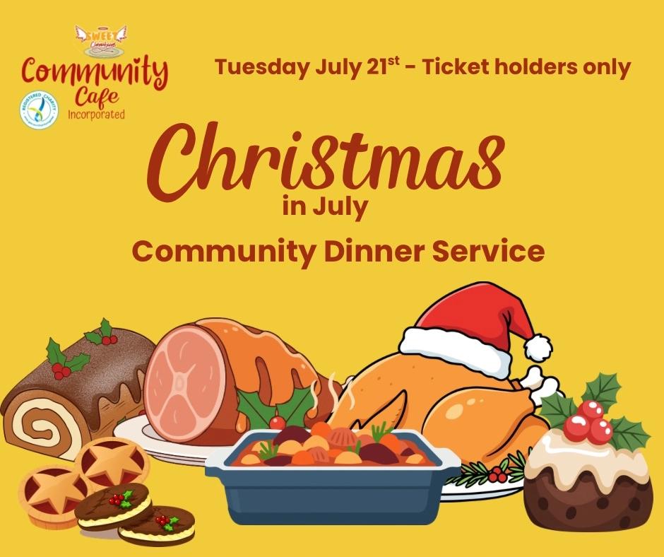 Christmas in July Dinner Service