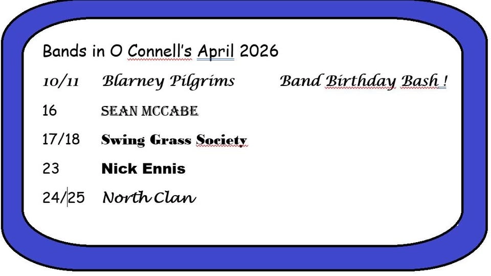 Blarney Birthday Bash