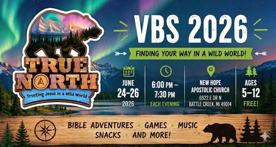 🌲True North VBS 2026🌲🧭