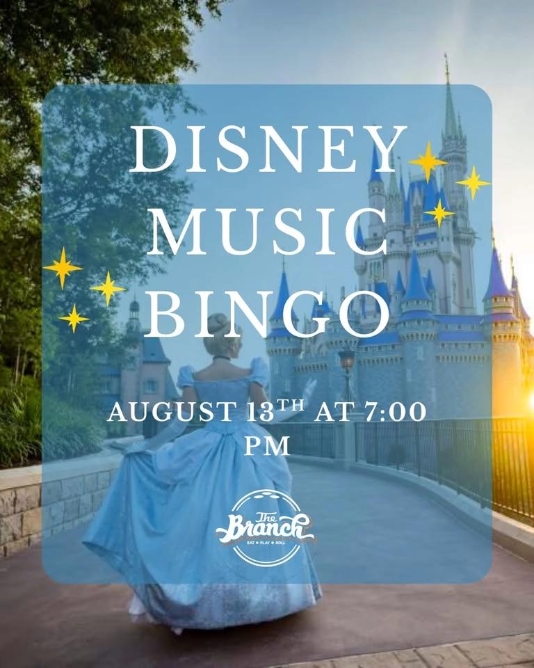 🏰✨ Disney Music Bingo at The Branch ✨🏰
