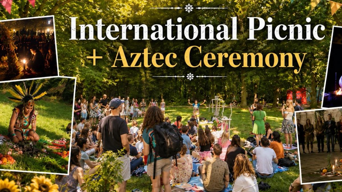 International Picnic ๐โ๏ธ + Aztec Ceremony ๐ธ