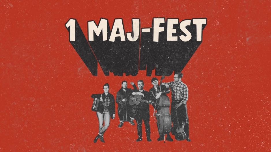 Första maj-fest - De Offentligen Chaufförerna + Dj