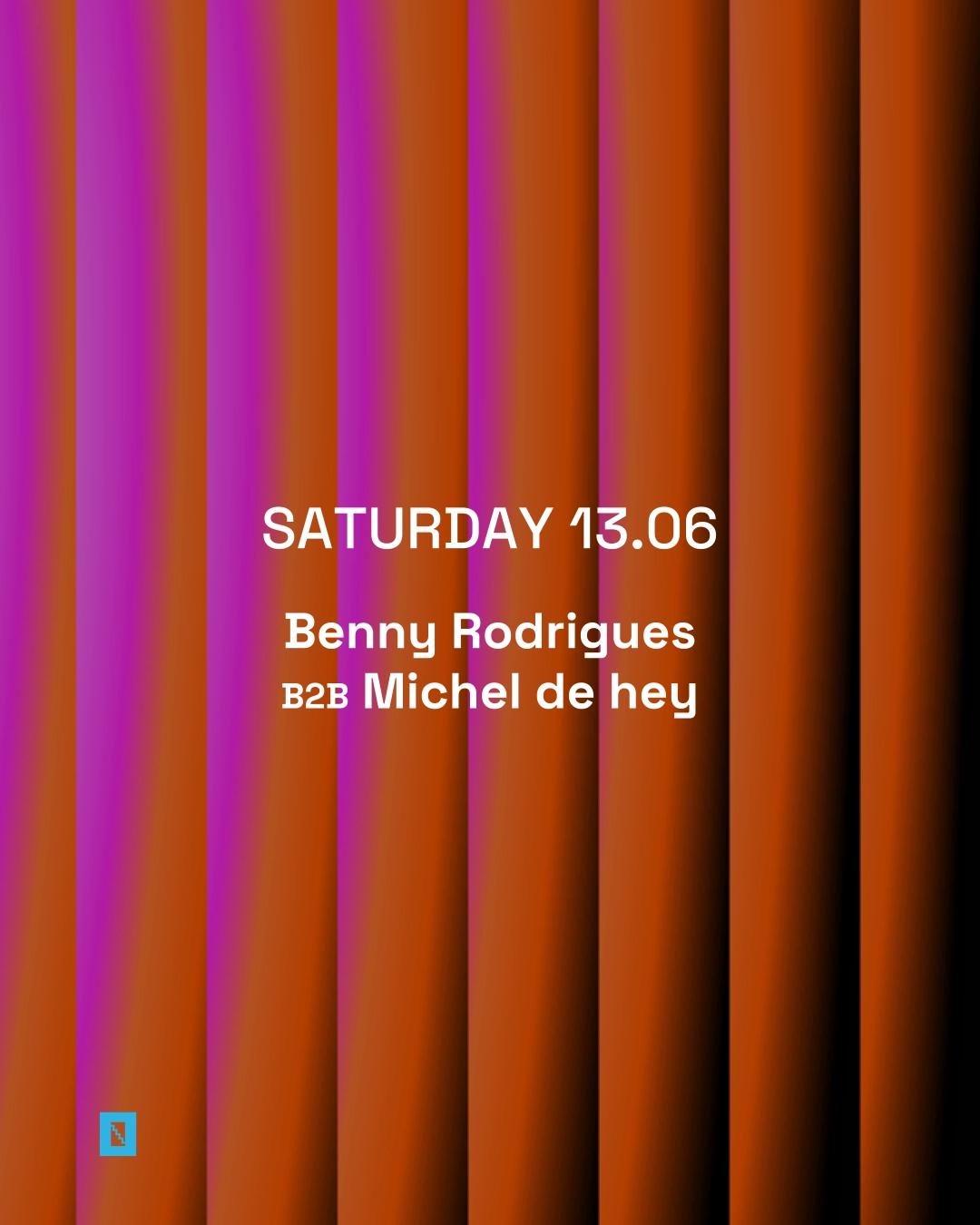Toffler presents Benny Rodrigues B2B Michel de Hey
