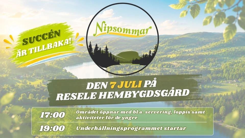 Nipsommar i Resele ☀️