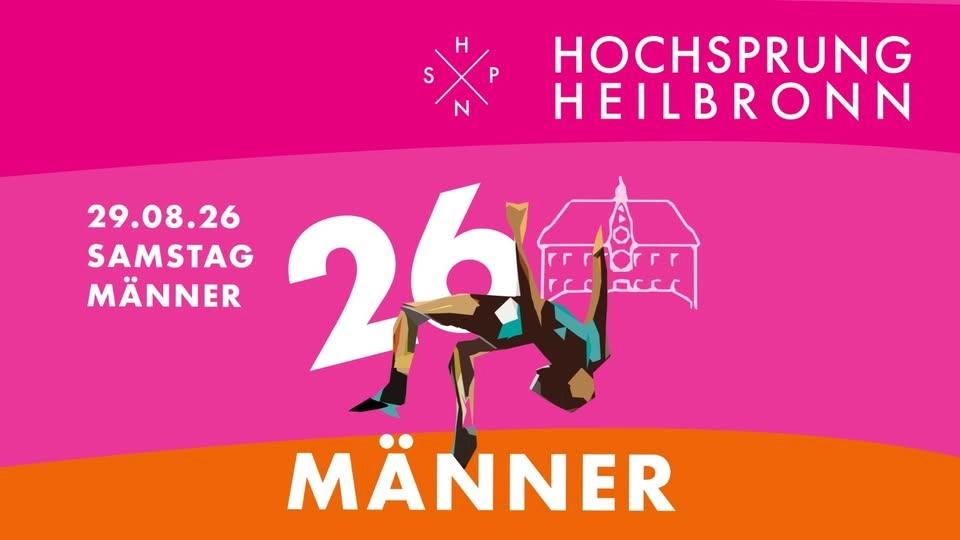 Hochsprung Heilbronn 2026 | Männer