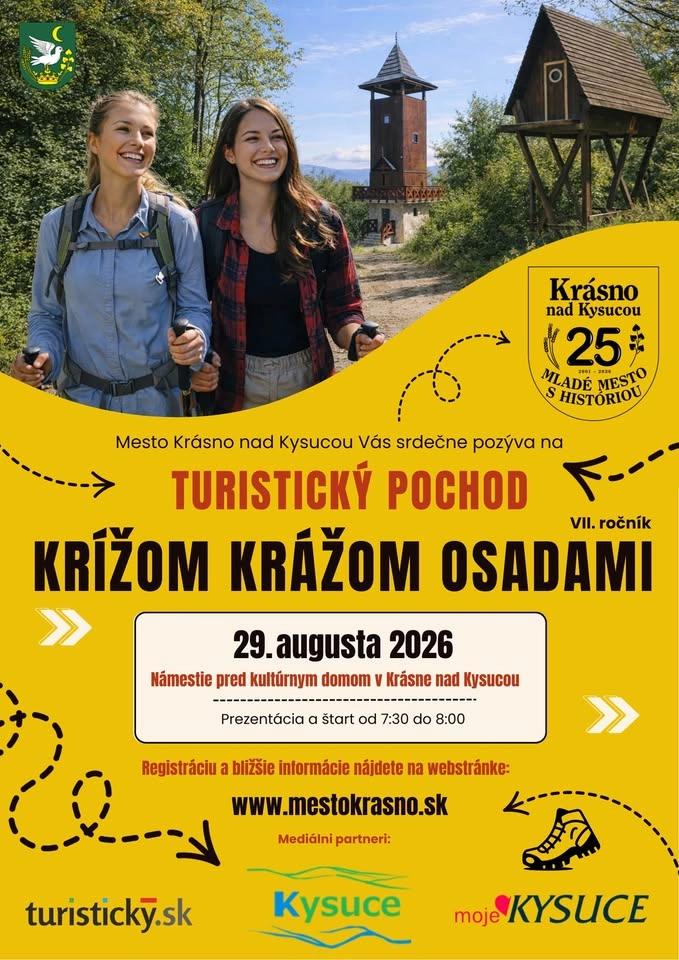 Turistický pochod Krížom krážom osadami