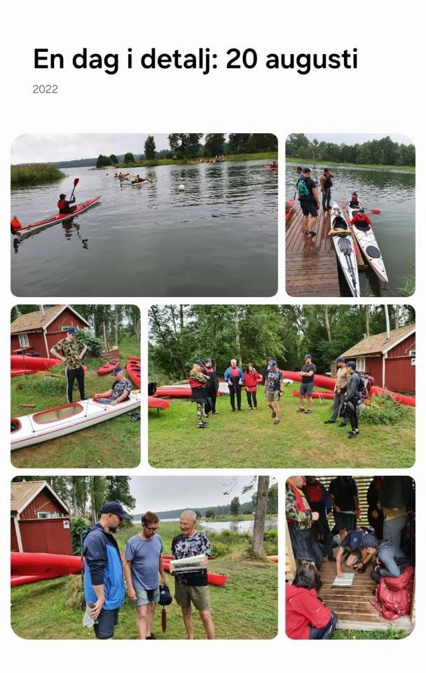 Kajakpaddling med besök vid Ka-batteriet Arholma Nord