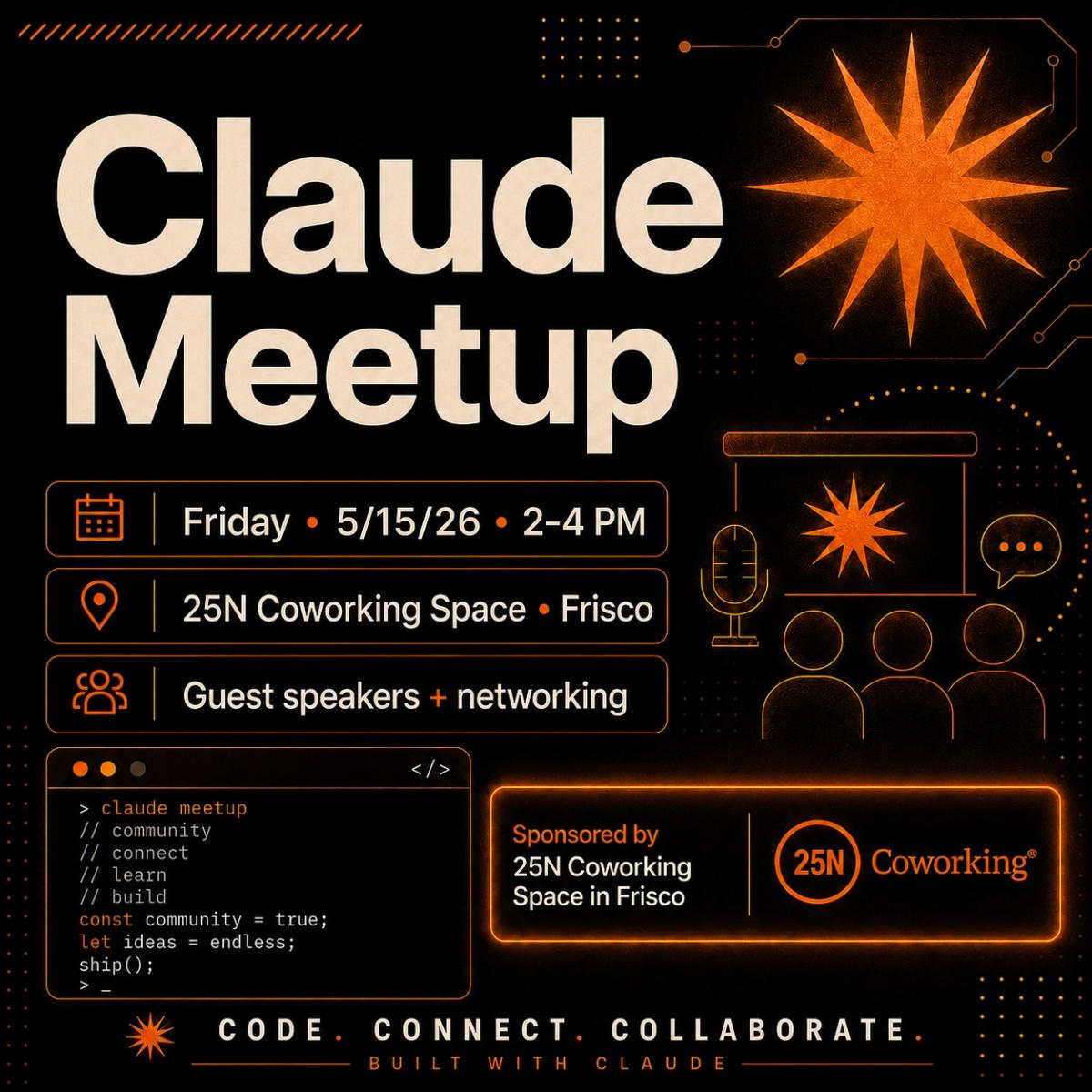 Claude In The Wild Meetup (unofficial) By Clawplex