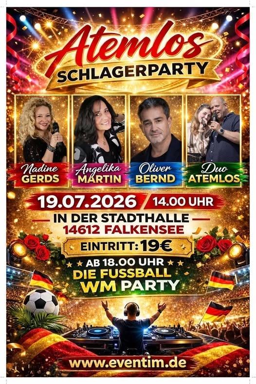Atemlos Schlagerparty