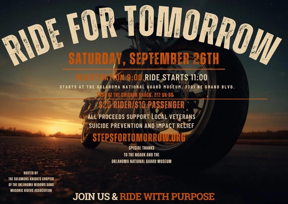 Ride for tomorrow