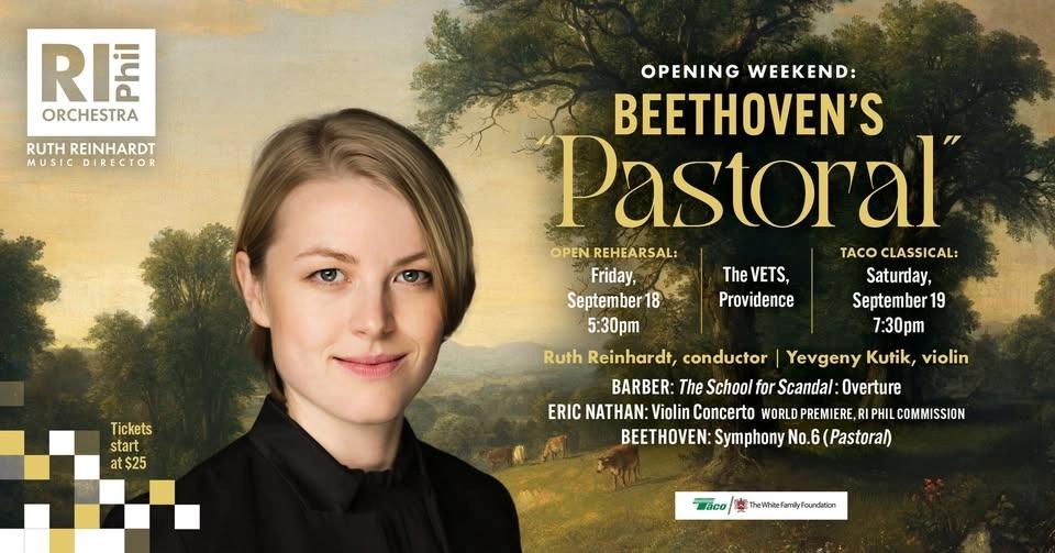 RI Phil Open Rehearsal- Beethoven's "Pastoral"