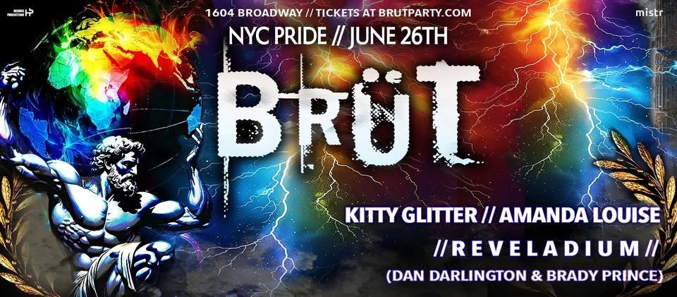 BRÜT Party - NYC Pride 2026