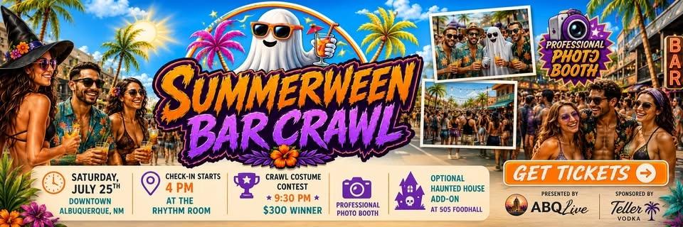 Summerween Bar Crawl | Downtown Albuquerque