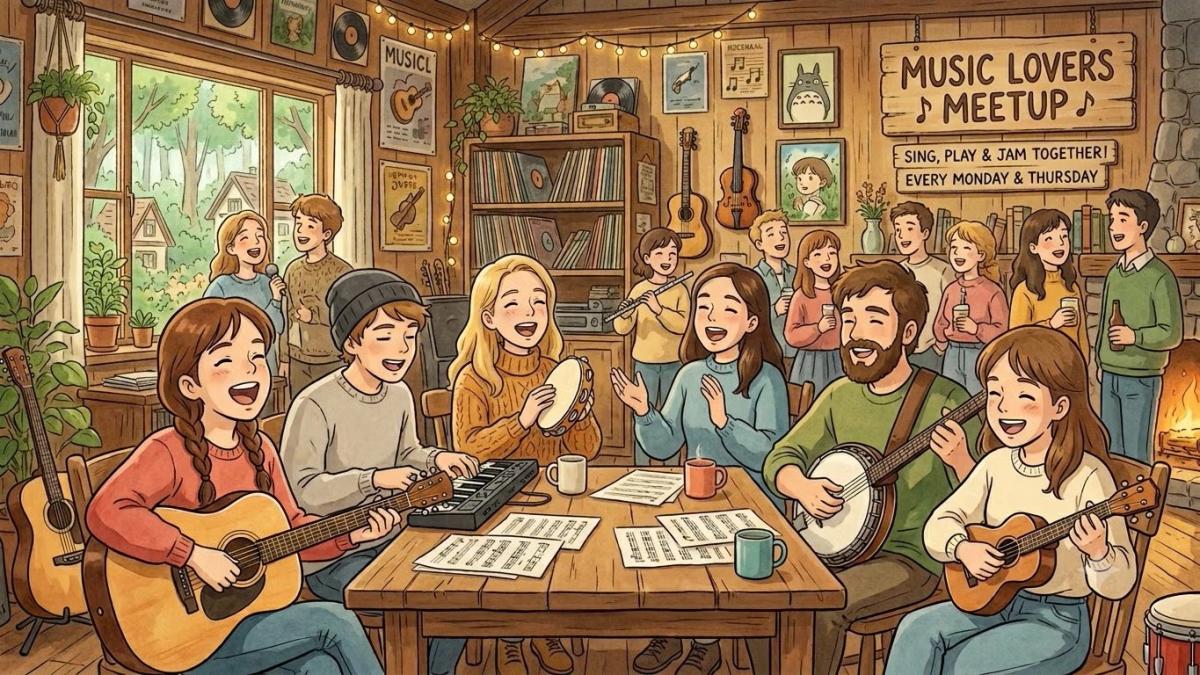 Mon & Thu 🎙️🎸 Sing, Play & Jam Together! 🎹 Music Lovers Meetup 🎵