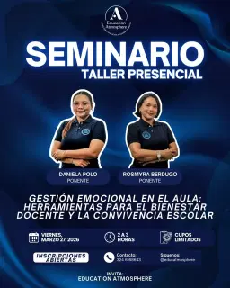 I SEMINARIO PRESENCIAL: "Gestión Emocional en el Aula".