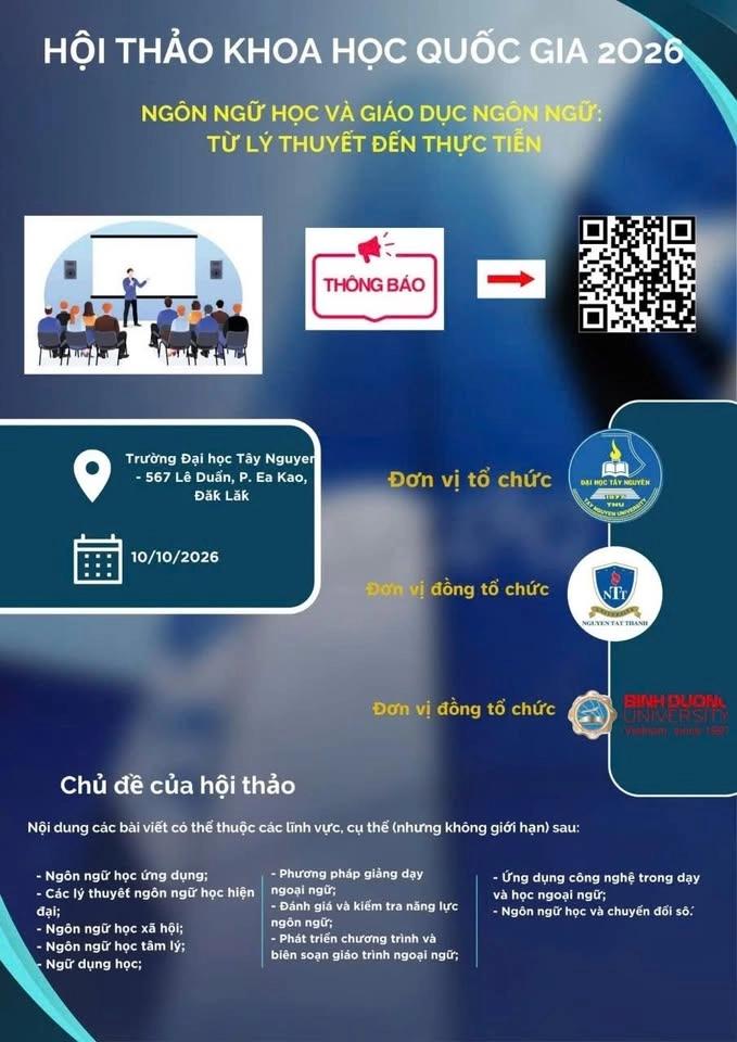Hội thảo Khoa học Quốc gia 2026