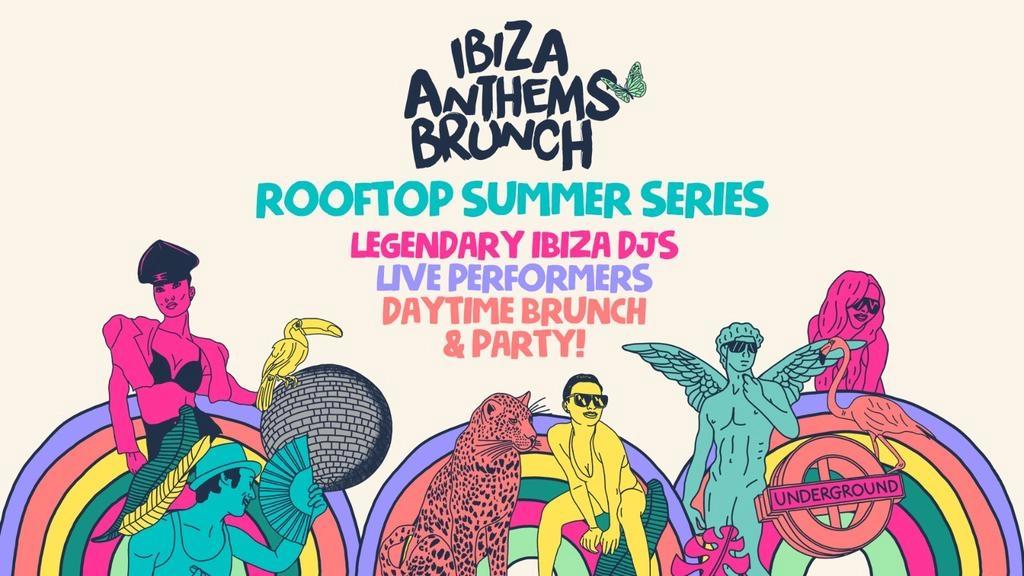Ibiza Anthems Brunch Rooftop Party