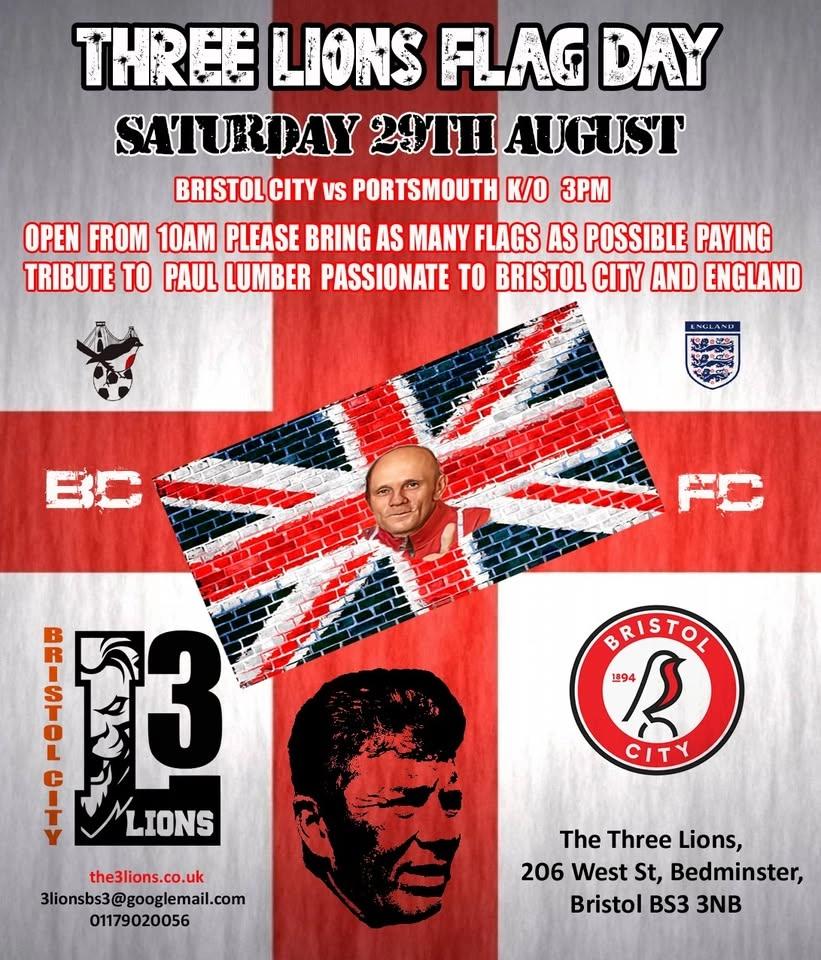 THREE LIONS BS3 FLAG DAY
