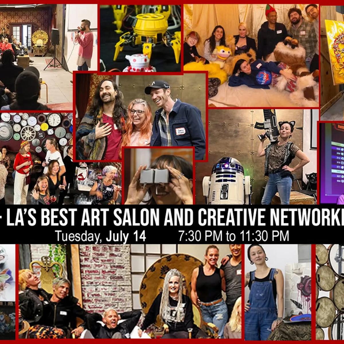 Collab for July: LA's Best Art Salon and Creative Mixer