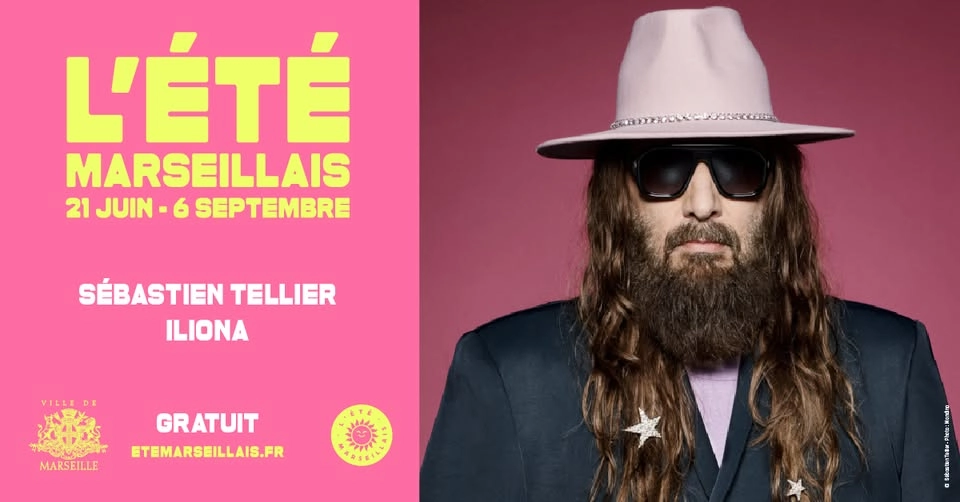 ☀️ Sébastien Tellier et Iliona sur la scène sur l’eau