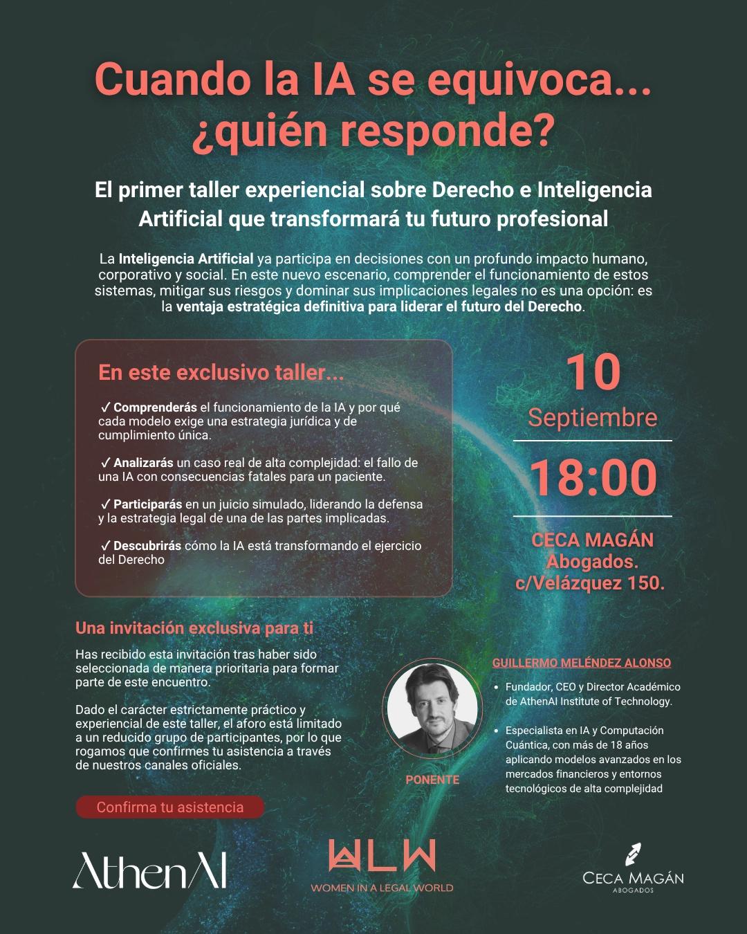 Cuando la IA se equivoca ¿Quién responde?