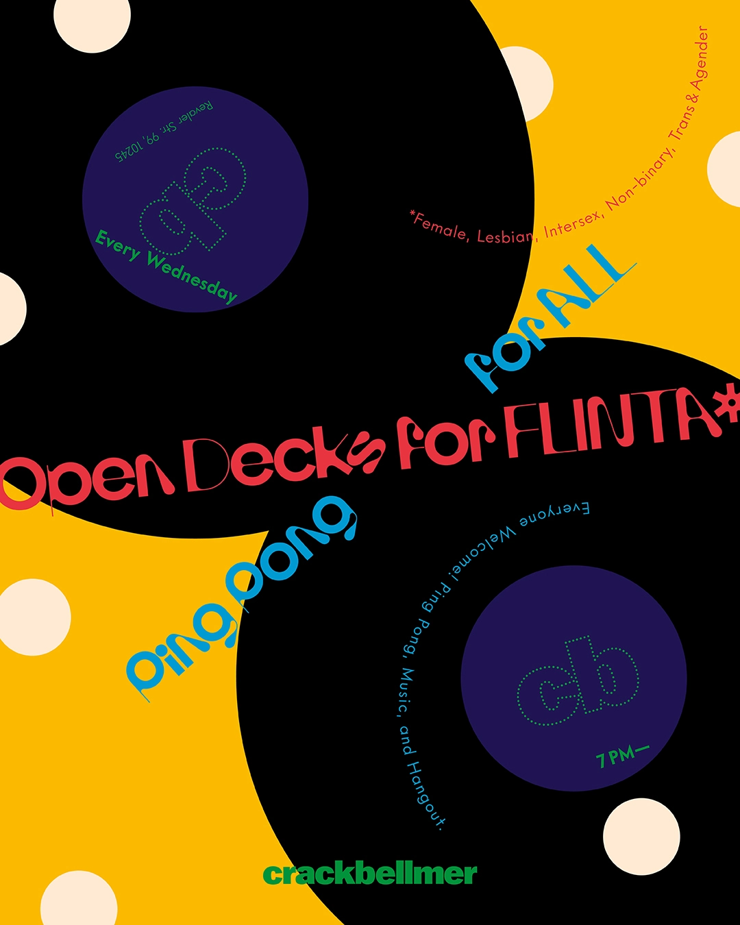 OPEN DECKS FOR FLINTA - PING PONG FOR ALL