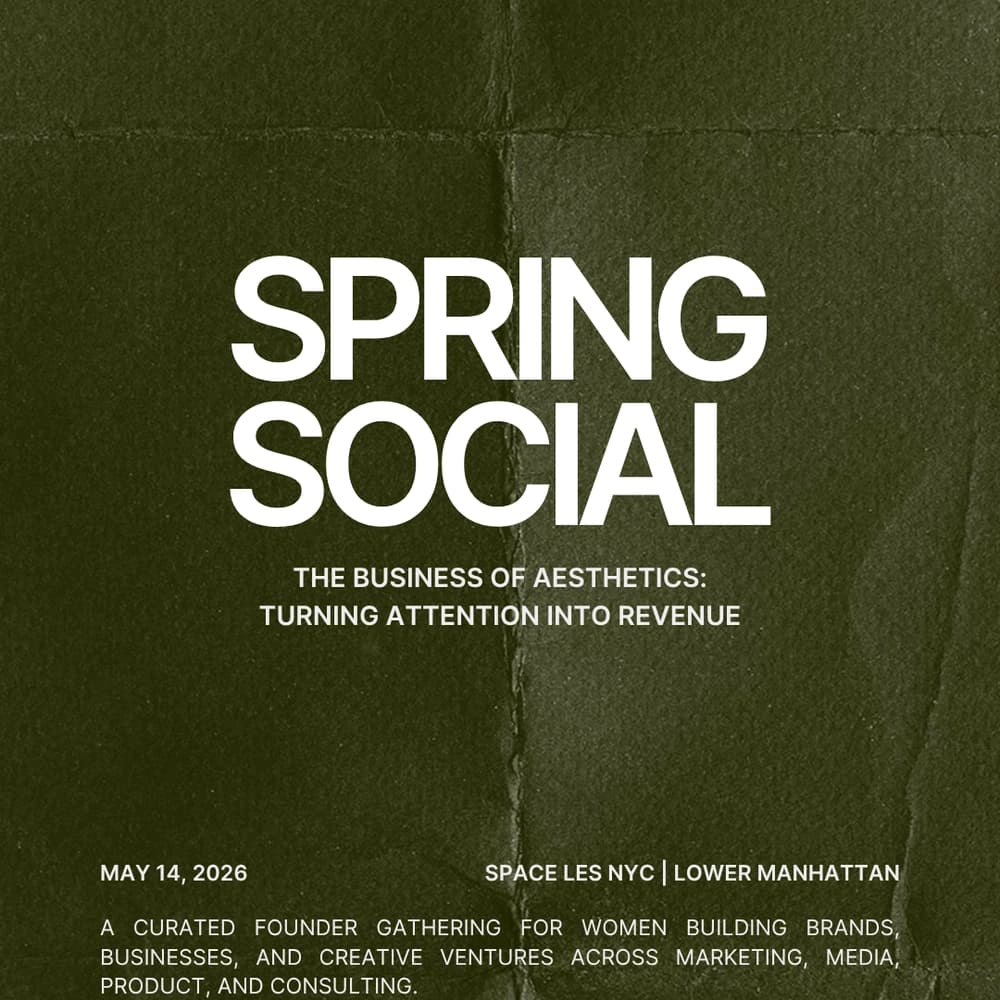 Spring Social 2026: The Business Of Aesthetics