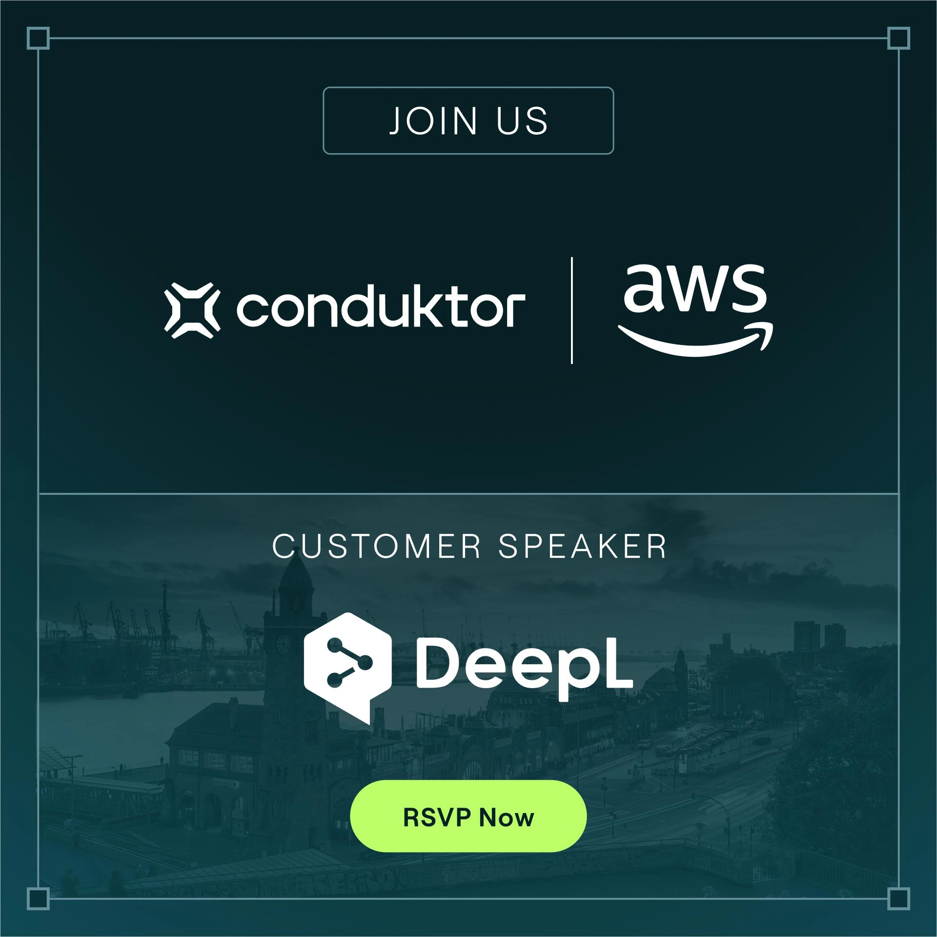 Conduktor & AWS Private Dinner | AWS Summit Hamburg