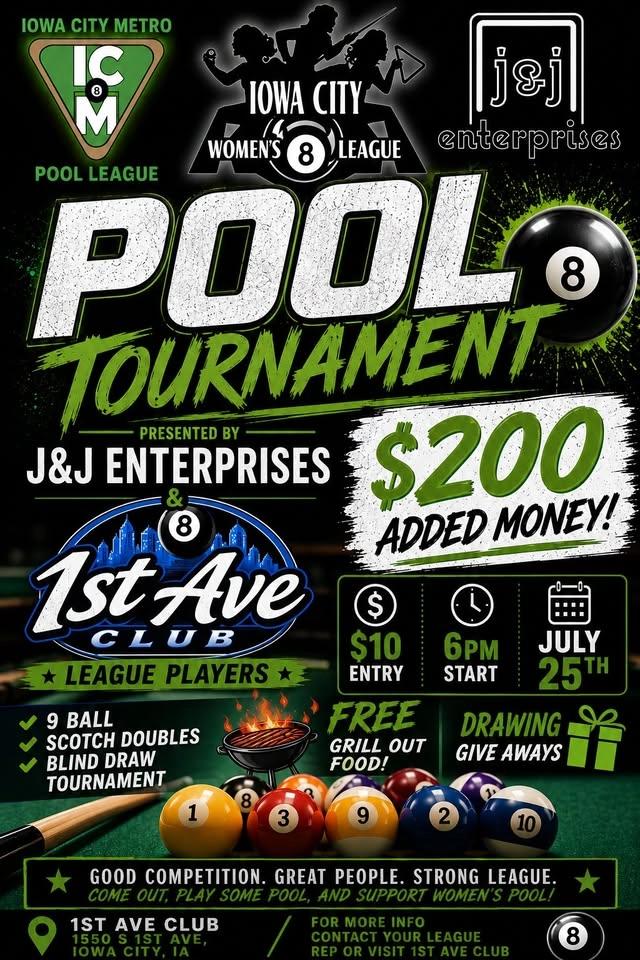 Pool League Appreciation Tournament