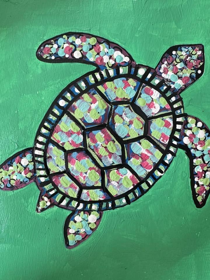 Sea Turtle Acrylic Painting Workshop