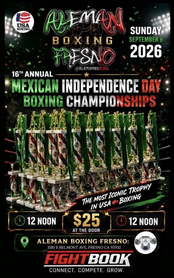 16th annual Mexican Independence Day Boxing Championships