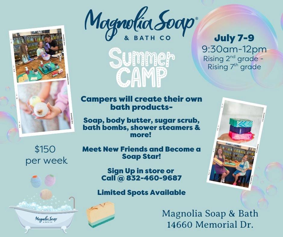 Magnolia Soap & Bath Summer Camp - Session 2