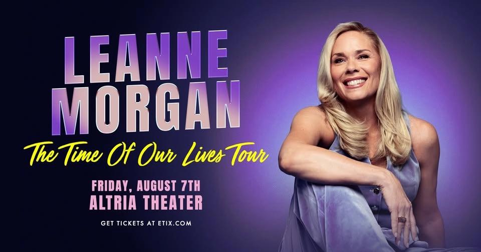 Leanne Morgan The Time Of Our Lives Tour