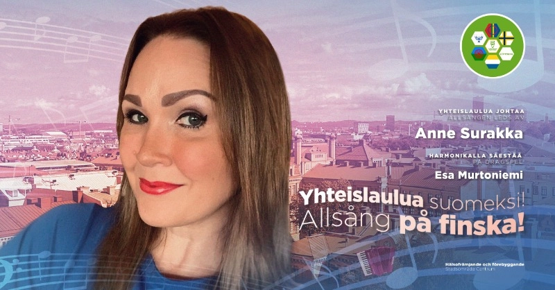 Allsång på finska med Anne Surakka!