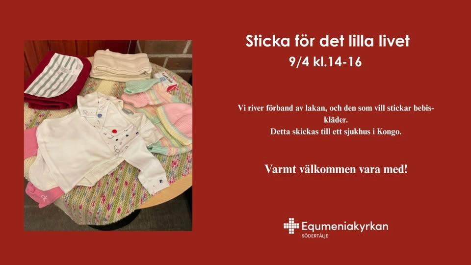 Sticka för det lilla livet