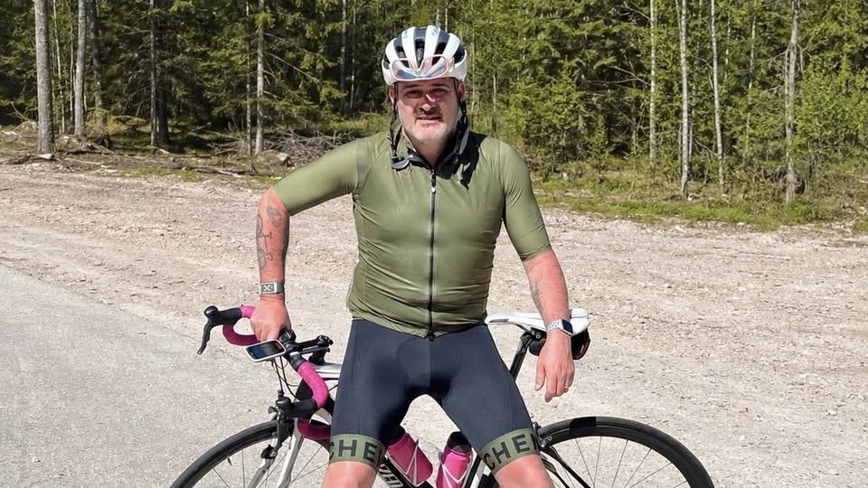 Mountainbikecykling på Gula stigen med Actic Uppsala!