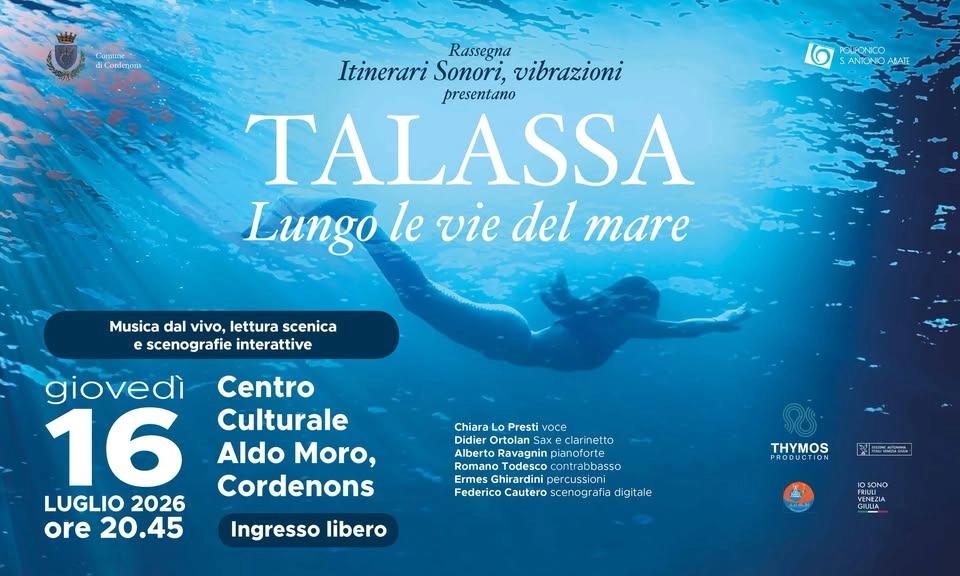 A Cordenons concerto TALASSA - Lungo le vie del mare