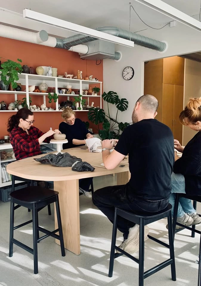 Keramikkurs - ringla en vas