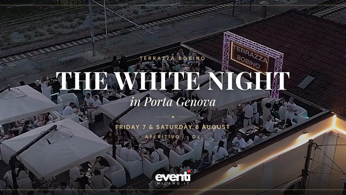 White Party on the Terrace at Porta Genova: aperitif - dj