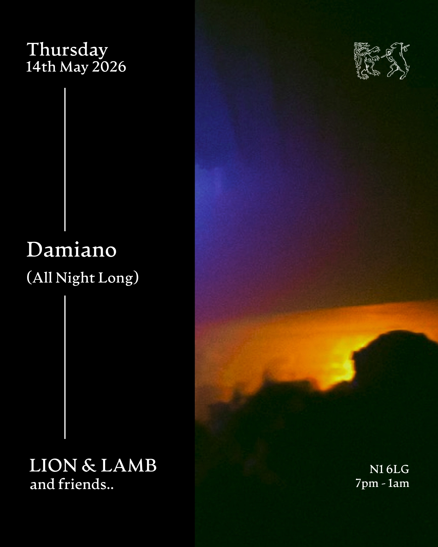 Lion & Lamb and Friends with Damiano (All Night Long)
