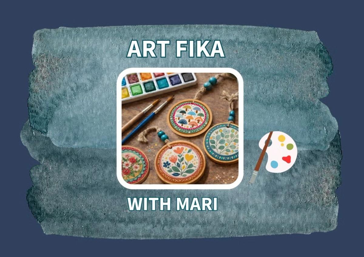 🎨☕️Art Fika- Paint & Relax