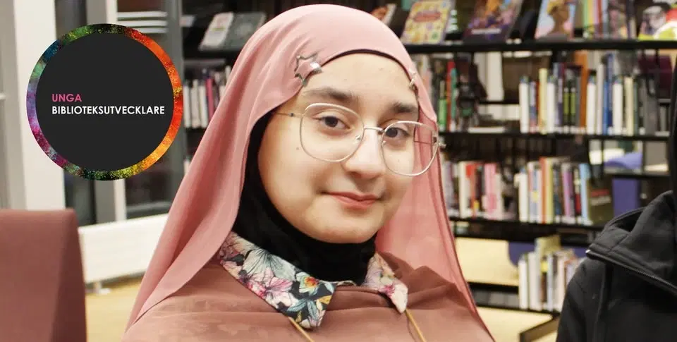 Sagostund med Hiba på Haga bibliotek