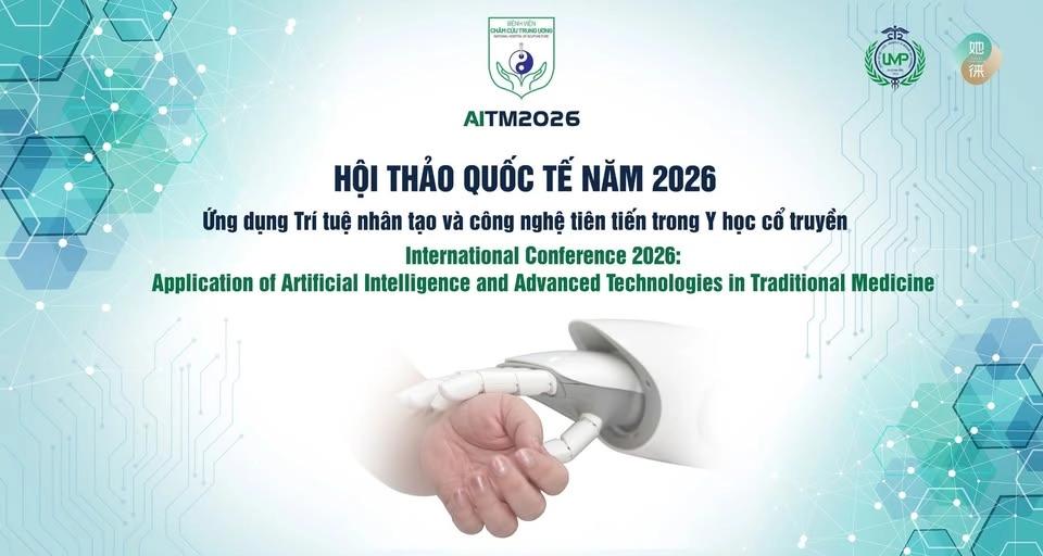 Hội thảo Quốc tế lần thứ 1 về ứng dụng trí tuệ nhân tạo và công nghệ tiên tiến trong Y học cổ truyền