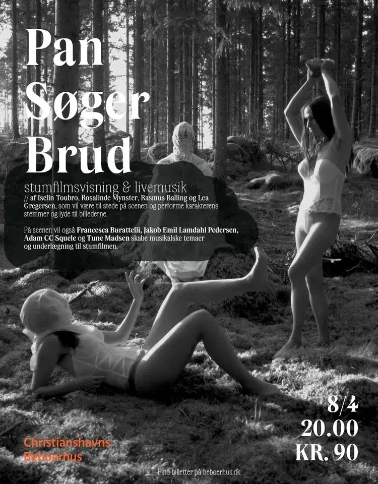 Pan Søger Brud - stumfilmsvisning