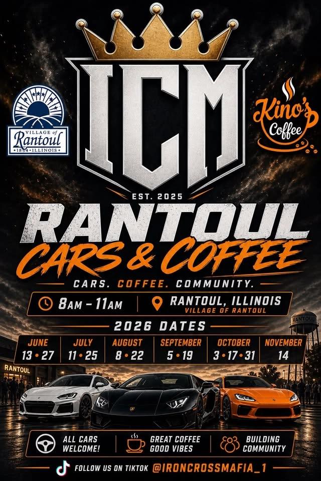 Rantoul Cars and Coffee β @kinoscoffee