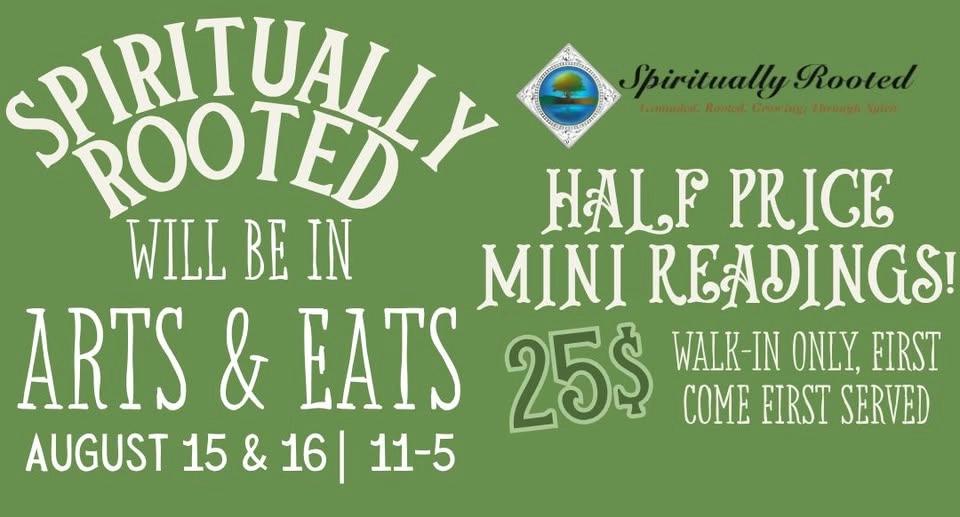 Arts and Eats Festival at Spiritually Rooted