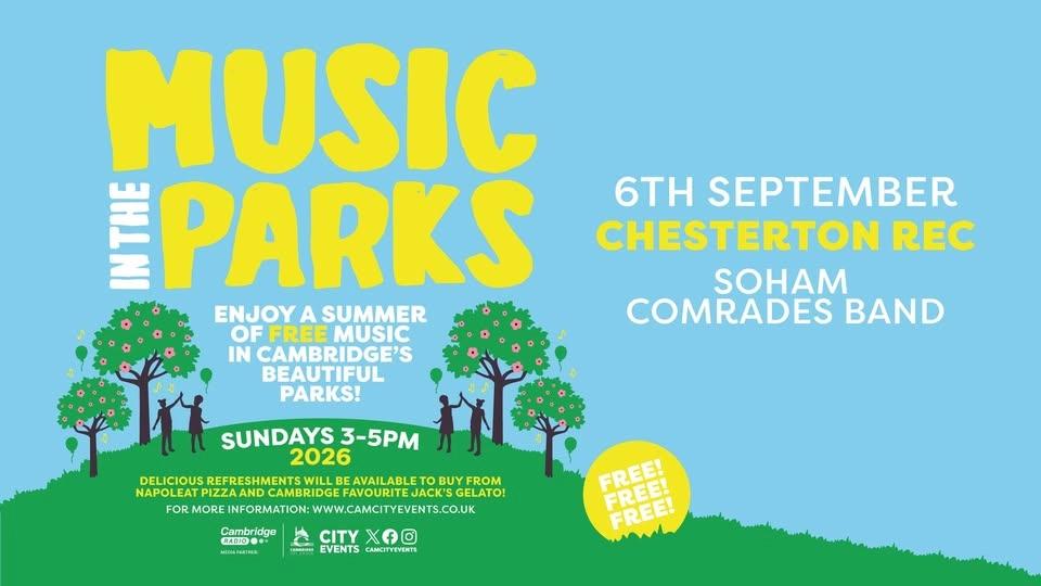 Chesterton Rec - Soham Comrades Band - Music In The Parks