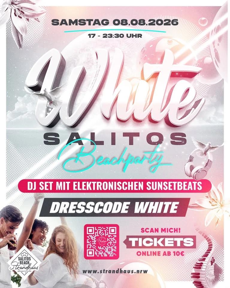 🤍 SALITOS WHITE BEACH PARTY – IHR WOLLTET SIE, WIR LIEFERN SIE! 🤍