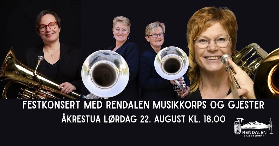 Festkonsert med Rendalen musikkorps og gjester