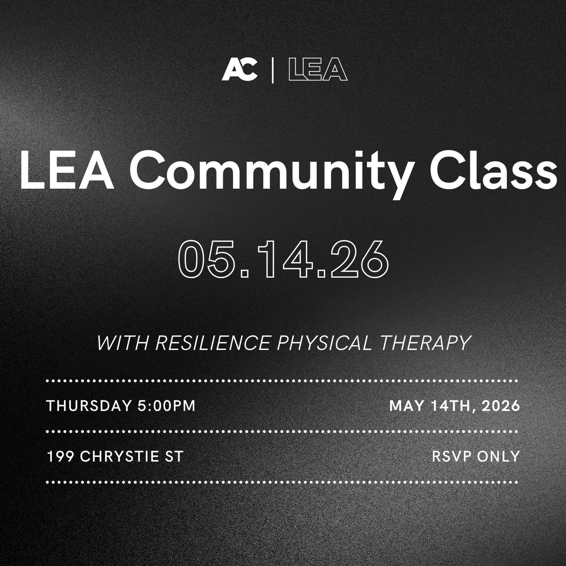 LEA Community Class